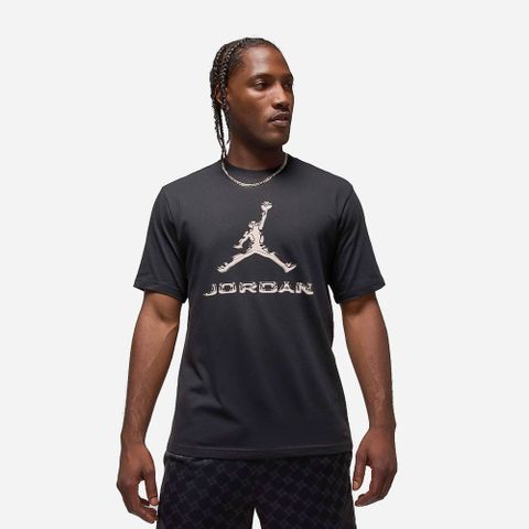 Nike - Áo thun bóng rổ Nam Men's Nike Jordan Dri-Fit Sport Short Sleeve Crew T-Shirt - Black