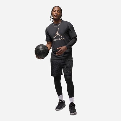 Nike - Áo thun bóng rổ Nam Men's Nike Jordan Dri-Fit Sport Short Sleeve Crew T-Shirt - Black