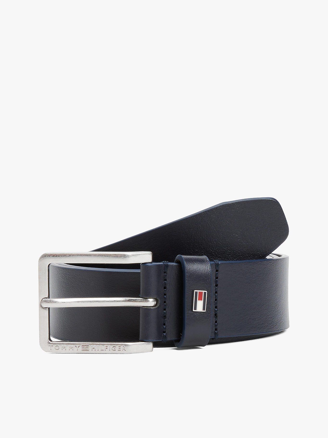 Tommy Hilfiger - Dây nịt nam Square Buckle Leather Belt