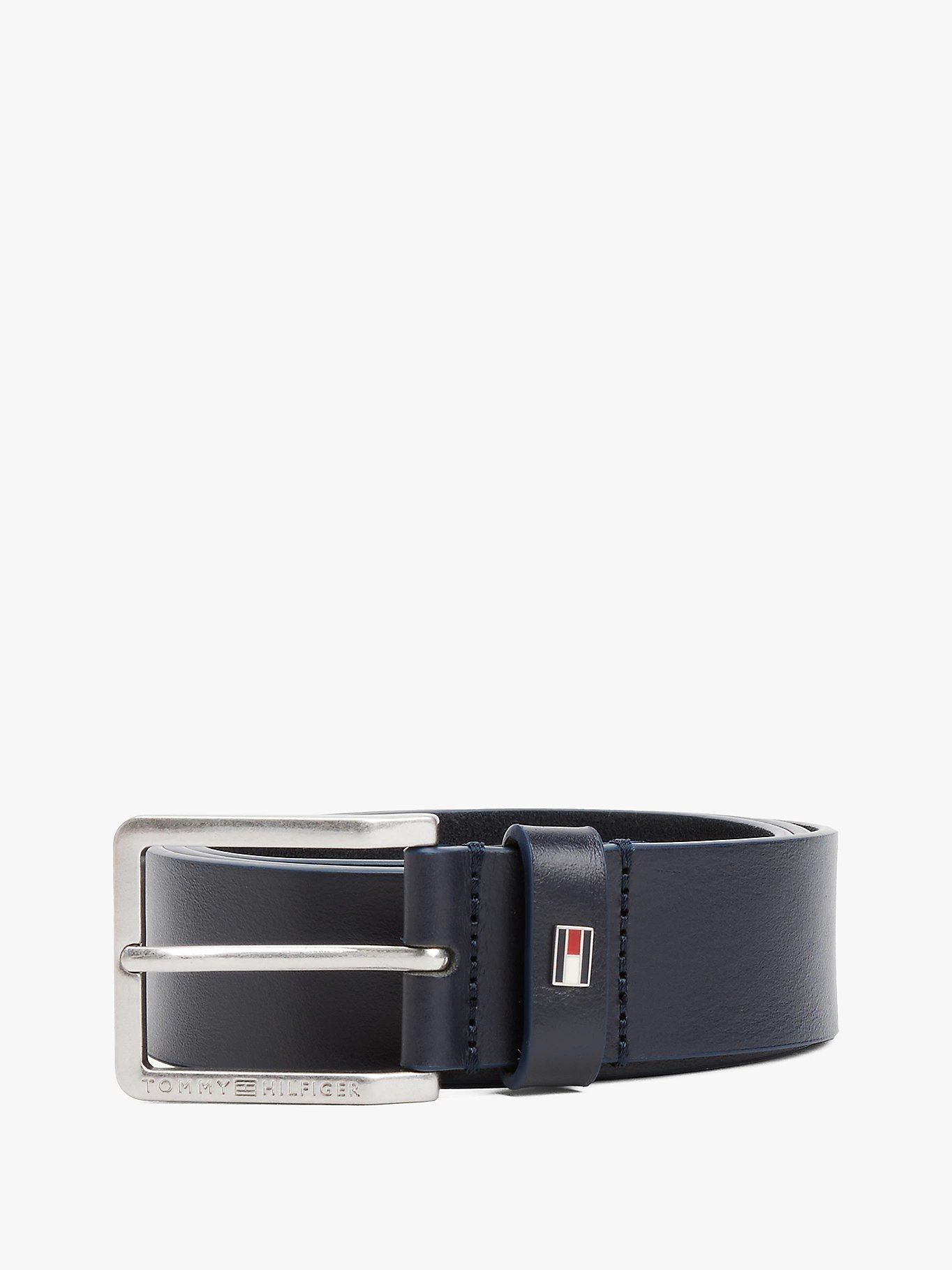 Tommy Hilfiger - Dây nịt nam Square Buckle Leather Belt