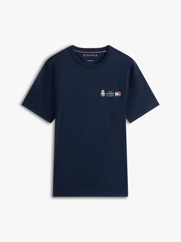 Tommy Hilfiger - Áo thun tay ngắn nam Small Crest Outline Tee
