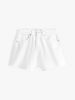 Tommy Hilfiger - Quần jeans ngắn nữ White High Rise Flare Denim Shorts