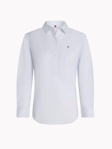 Tommy Hilfiger - Áo sơ mi tay dài nữ TH Essential Poplin Regular Shirt - 3