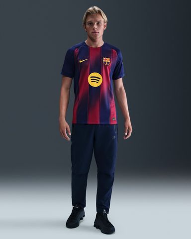 Nike - Áo Tay Ngắn Thể Thao Nam Nike FC Barcelona Dri-FIT Stadium Home Jersey