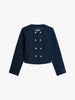 Tommy Hilfiger - Áo khoác tay dài nữ Preppy Texture Lady Jacket