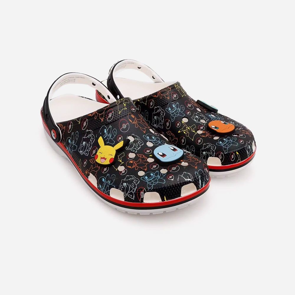 Crocs - Xăng đan nam nữ Pokemon Print Classic Clog Multi Lifestyle