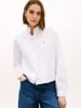 Tommy Hilfiger - Áo Sơ Mi Nữ Boxy Fit Ruffle Short Oxford Shirt