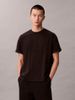 Calvin Klein - Áo thun thời trang nam Relaxed Premium Interlock Emblem Logo T-Shirt