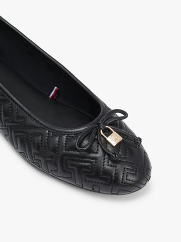Tommy Hilfiger - Giày búp bê nữ Quilted Ballerina Flats