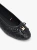 Tommy Hilfiger - Giày búp bê nữ Quilted Ballerina Flats