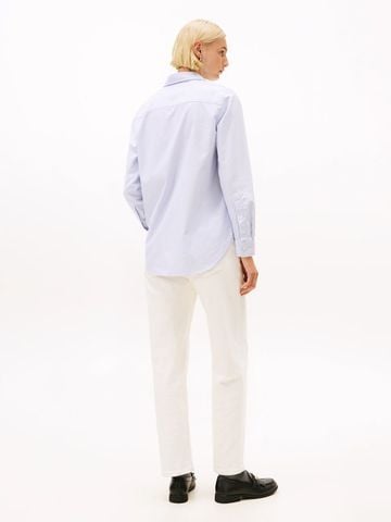 Tommy Hilfiger - Áo Sơ Mi Tay Dài Nữ Oxford Relaxed Long Sleeve Shirt