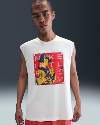 Nike - Áo ba lỗ thể thao Nam Nike Men's Sleeveless Running T-Shirt