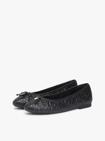 Tommy Hilfiger - Giày búp bê nữ Quilted Ballerina Flats