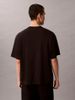 Calvin Klein - Áo thun thời trang nam Relaxed Premium Interlock Emblem Logo T-Shirt