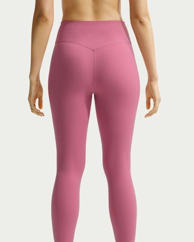 Nike - Quần Lửng Thể Thao Nữ Zenvy Rib Women's High-Waisted 7/8 Leggings