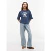 Tommy Hilfiger - Áo Thun Tay Ngắn Nữ Crest Embroidery Relaxed Washed Jersey T-Shirt