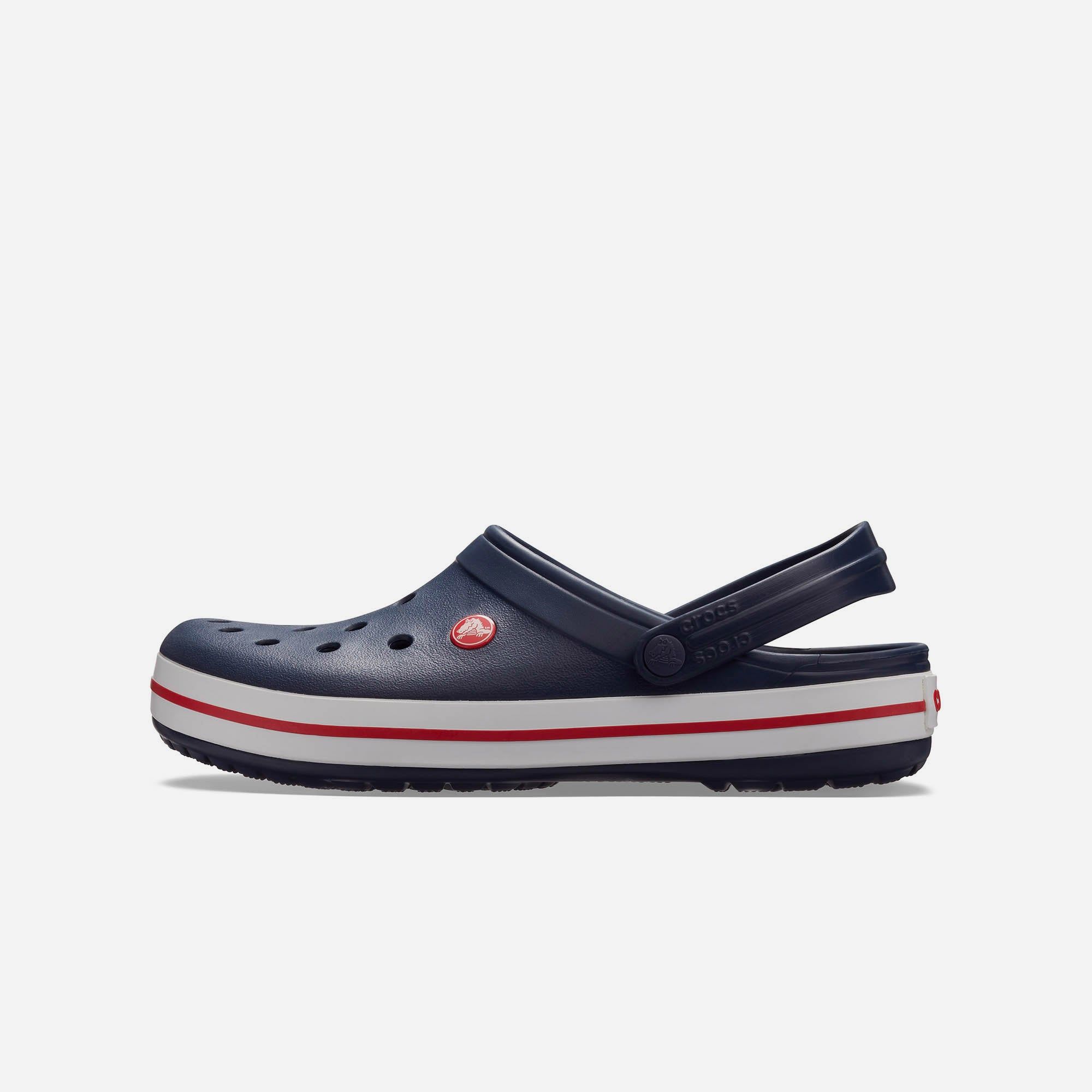 Crocs - Xăng đan nam nữ Crocband Unisex Navy Lifestyle Sandals