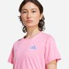 adidas - Áo thun chạy bộ Nữ Women's Adidas Own The Run Melange T-Shirt - Pink