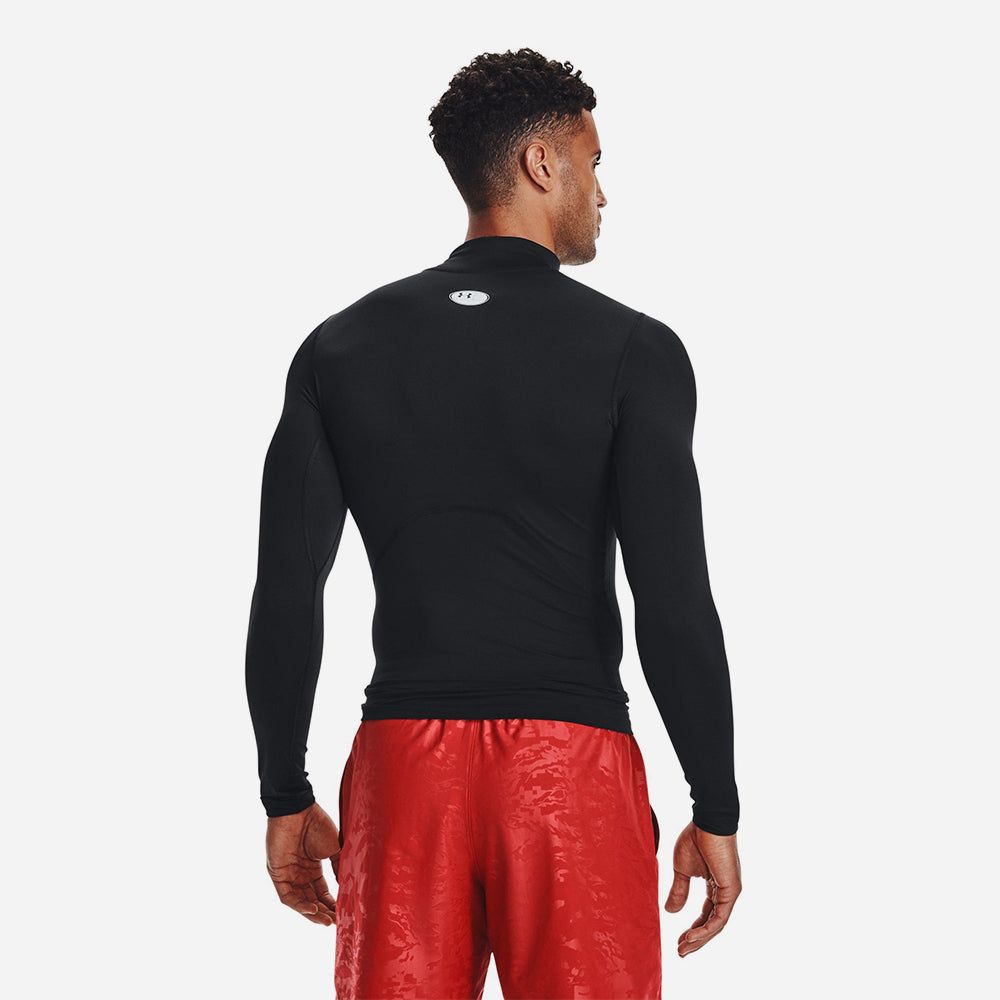 Under Armour - Áo thun tay dài thể thao nam Heatgear Armour Comp Mock Long Sleeve T-Shirt