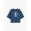 Tommy Hilfiger - Áo Thun Tay Ngắn Nữ Crest Embroidery Relaxed Washed Jersey T-Shirt