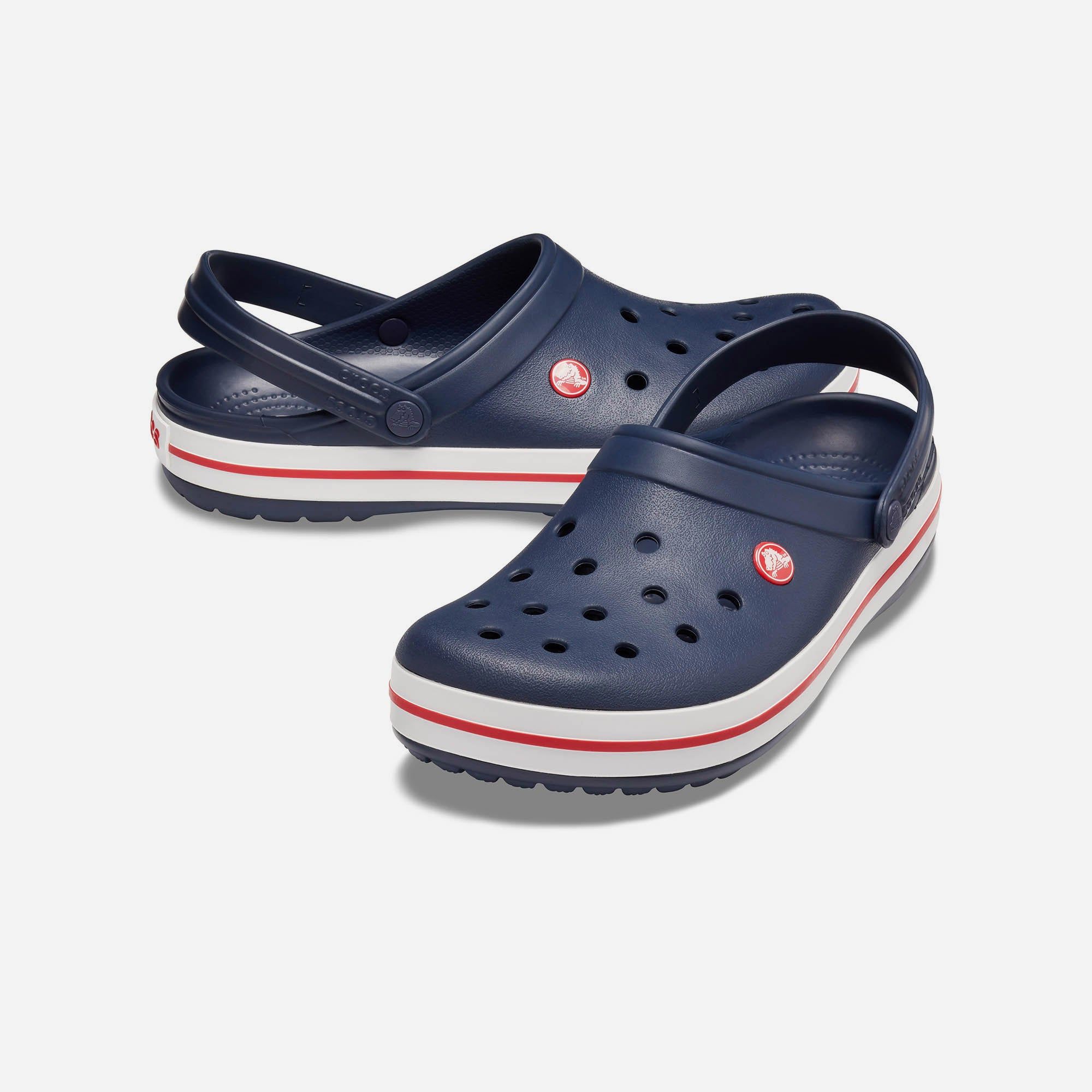 Crocs - Xăng đan nam nữ Crocband Unisex Navy Lifestyle Sandals