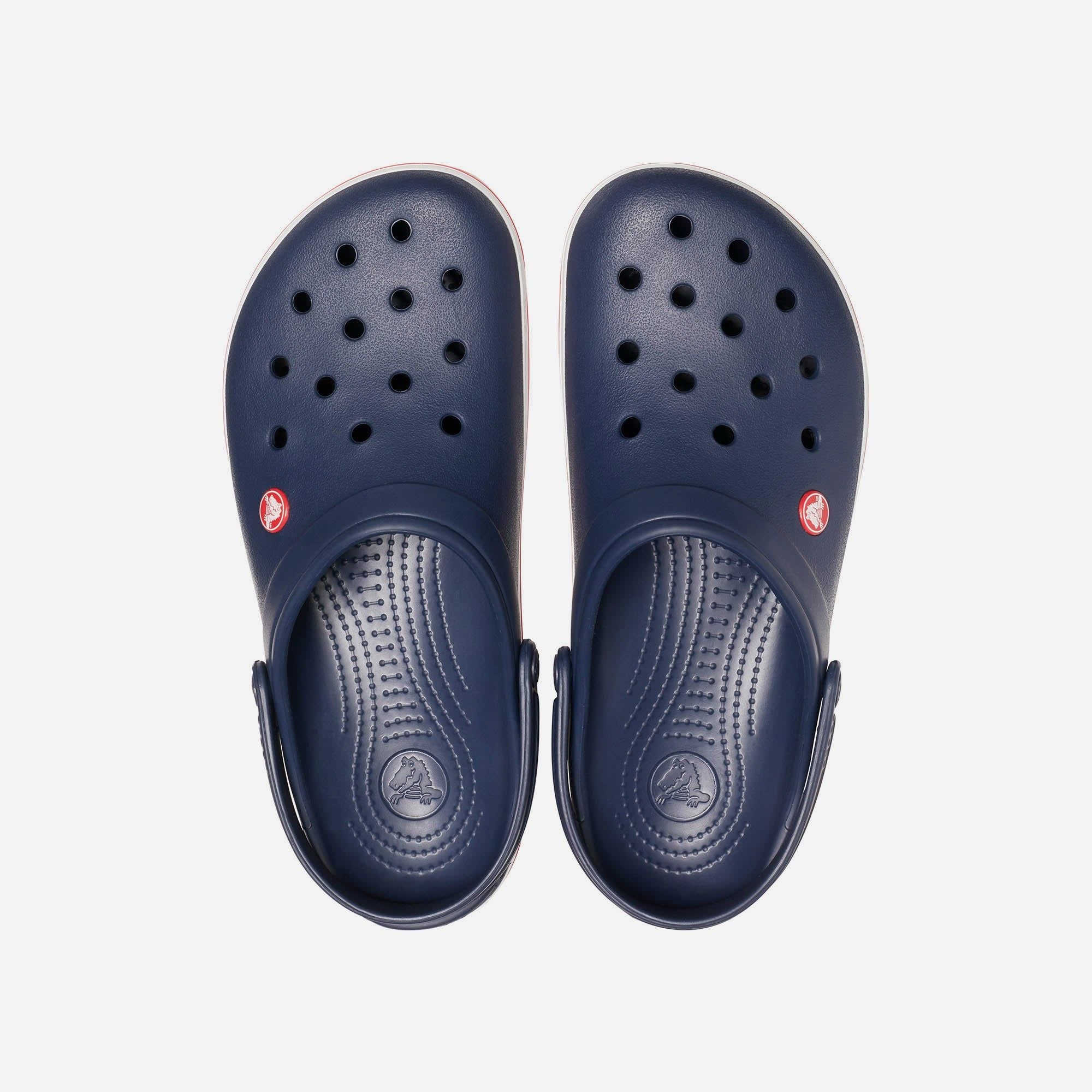 Crocs - Xăng đan nam nữ Crocband Unisex Navy Lifestyle Sandals