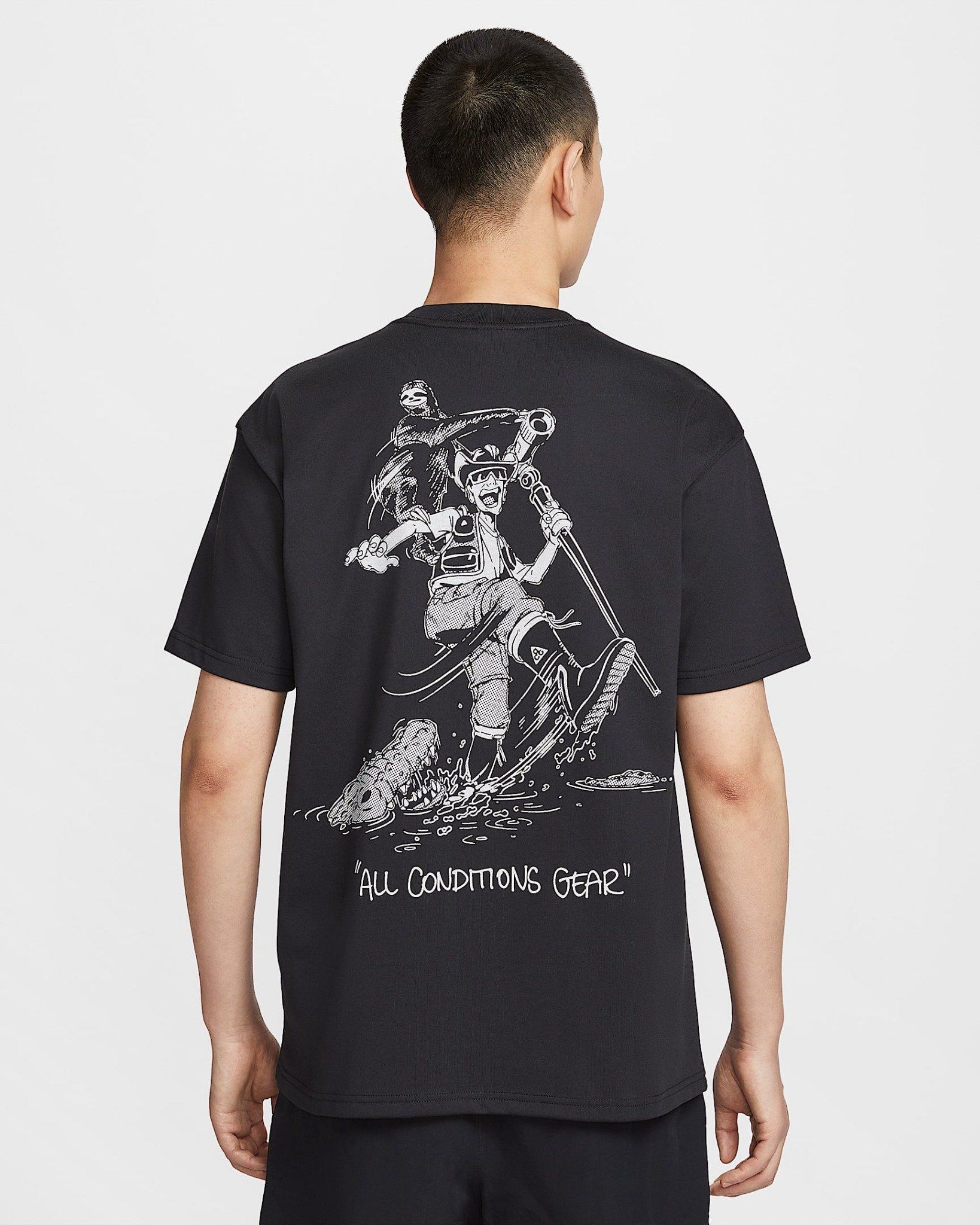 Nike - Áo thun tay ngắn thể thao Nam Nike ACG Men's Dri-FIT T-Shirt