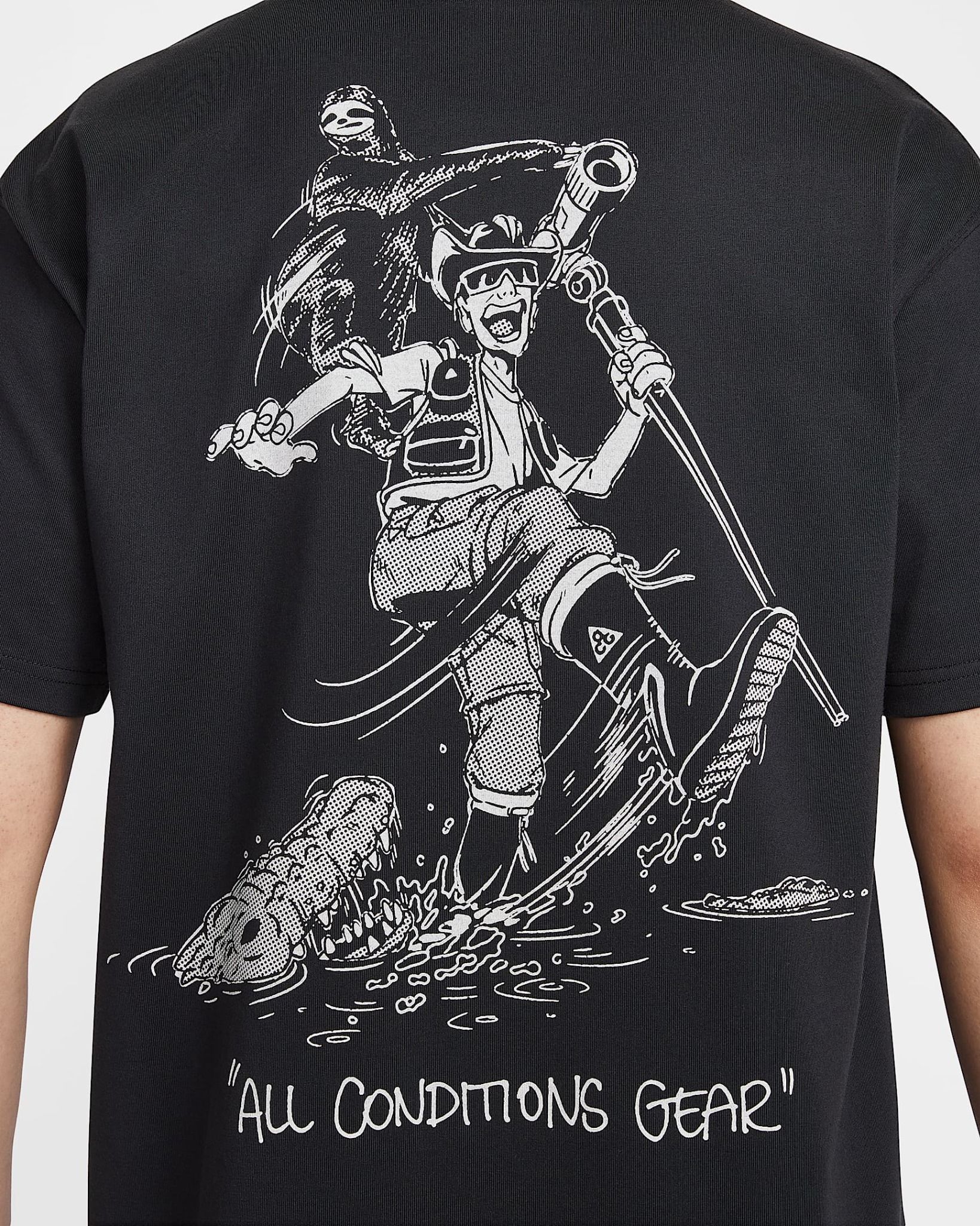 Nike - Áo thun tay ngắn thể thao Nam Nike ACG Men's Dri-FIT T-Shirt