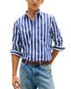 Tommy Hilfiger - Áo sơ mi tay dài nam Flex Poplin Bold Stripe Shirt