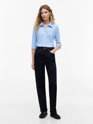 Tommy Hilfiger - Áo Sơ Mi Nữ 1985 Slim Fit Pique Shirt - 3