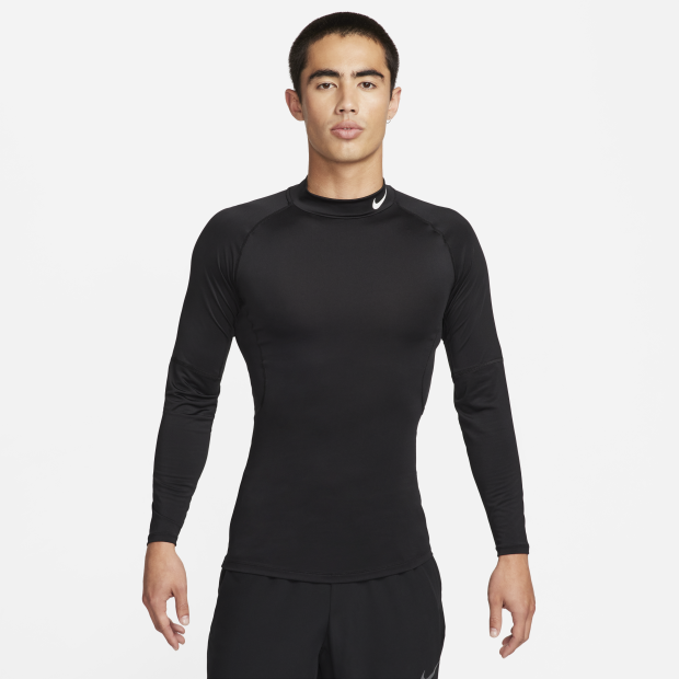 Nike - Áo ôm tay dài thể thao Nam Pro Men's Dri-FIT Fitness Mock-Neck Long-Sleeve Top