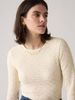 Levi's - Áo len tay dài nữ Levi's® Women's Anika Crewneck Top - White