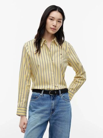 Tommy Hilfiger - Áo Sơ Mi Nữ Summer Poplin Regular Shirt