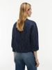 Tommy Hilfiger - Áo Kiểu Nữ Relaxed Gold-Tone Button Pinstripe Blouse