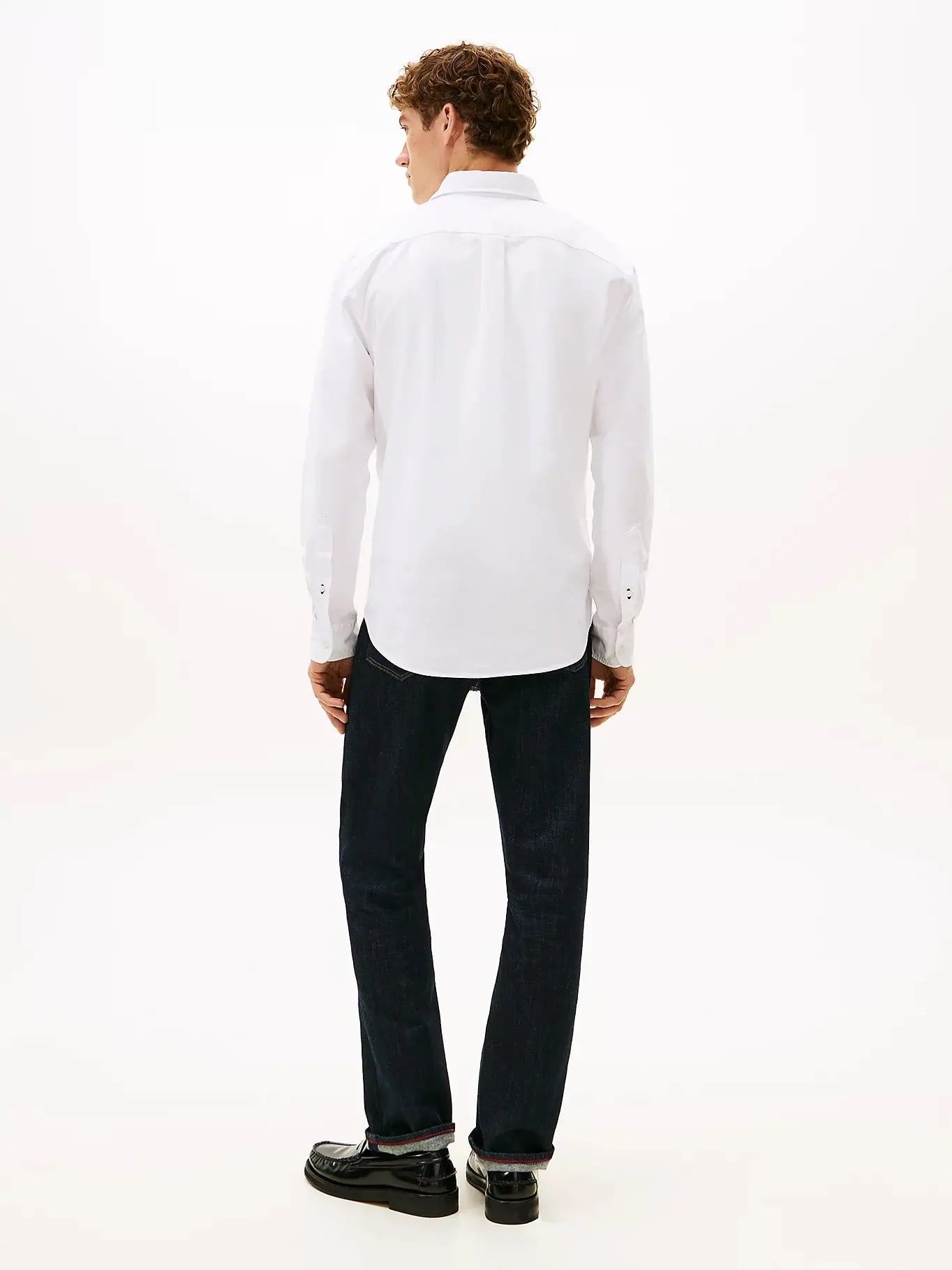 Tommy Hilfiger - Áo sơ mi tay dài nam TH Heritage Oxford Solid Shirt