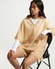 Nike - Áo Tay Ngắn Thể Thao Nữ Sportswear Women's Oversized Sheer Top