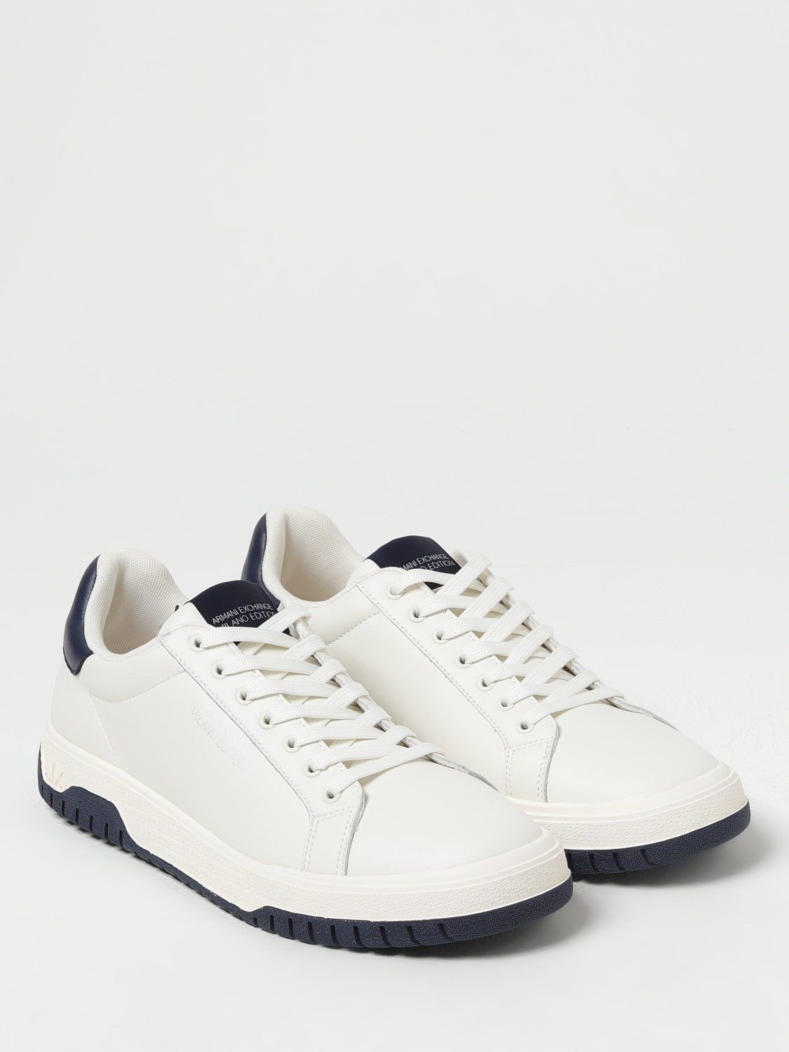 Armani Exchange - Giày Thể Thao Da Nam Men's Premium Leather Milano Edition