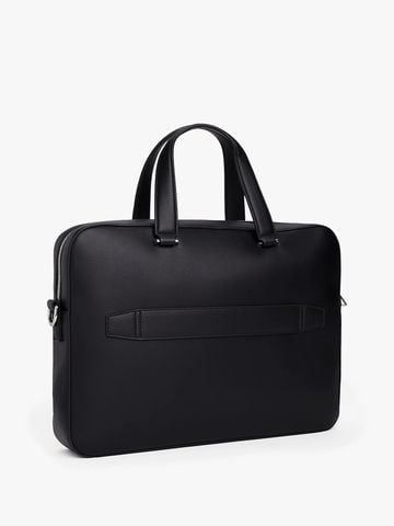 Tommy Hilfiger - Túi xách công sở nam Metal Logo Woven Crossbody Laptop Bag - 2