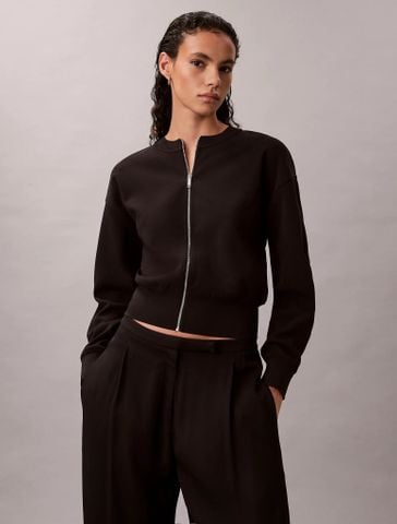 Calvin Klein - Áo khoác nữ CK Stretch Crepe Cardigan