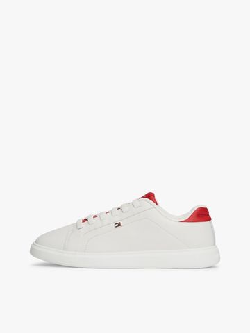 Tommy Hilfiger - Giày nữ Lightweight Leather Cupsole Court Trainers