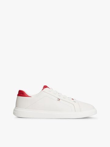 Tommy Hilfiger - Giày nữ Lightweight Leather Cupsole Court Trainers