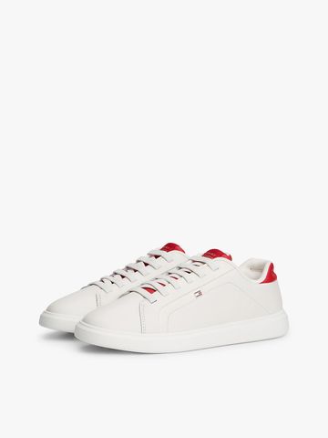 Tommy Hilfiger - Giày nữ Lightweight Leather Cupsole Court Trainers
