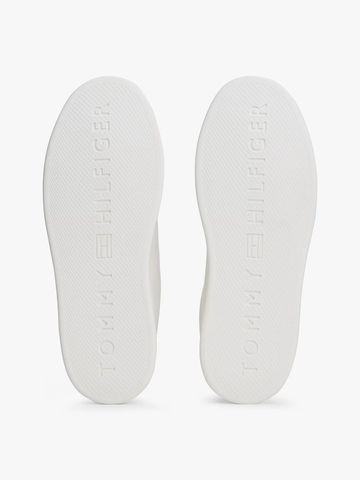 Tommy Hilfiger - Giày nữ Lightweight Leather Cupsole Court Trainers