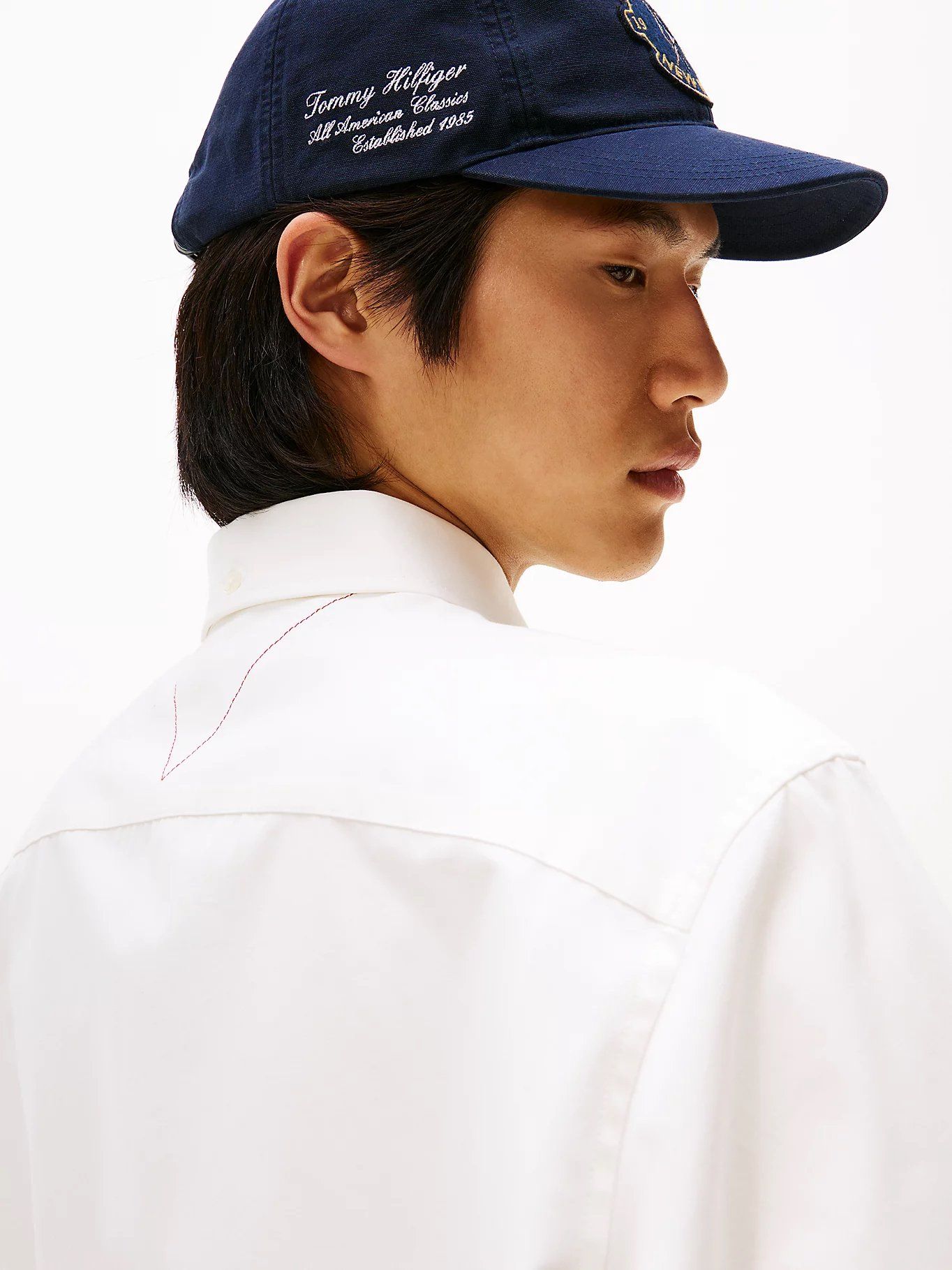 Tommy Hilfiger - Áo sơ mi tay dài nam Boxy Fit Poplin Shirt