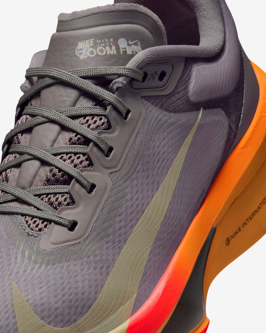 Nike - Giày chạy bộ thể thao Nam Zoom Fly 6 Men's Road Racing Shoes