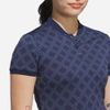 adidas - Áo thun có cổ đánh gôn Nữ Women's Adidas Ultimate365 Jacquard Polo Shirt - Navy