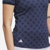 adidas - Áo thun có cổ đánh gôn Nữ Women's Adidas Ultimate365 Jacquard Polo Shirt - Navy