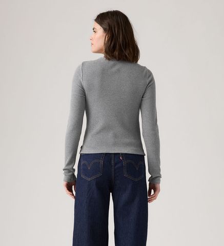Levi's - Áo khoác len tay dài nữ Levi's® Women's Rory Long-Sleeve Button-Up Shirt - Neutral