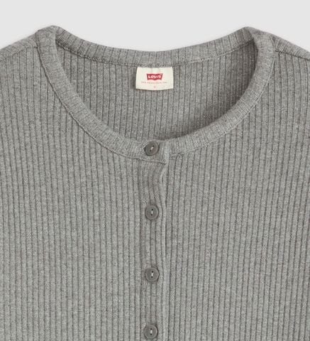 Levi's - Áo khoác len tay dài nữ Levi's® Women's Rory Long-Sleeve Button-Up Shirt - Neutral