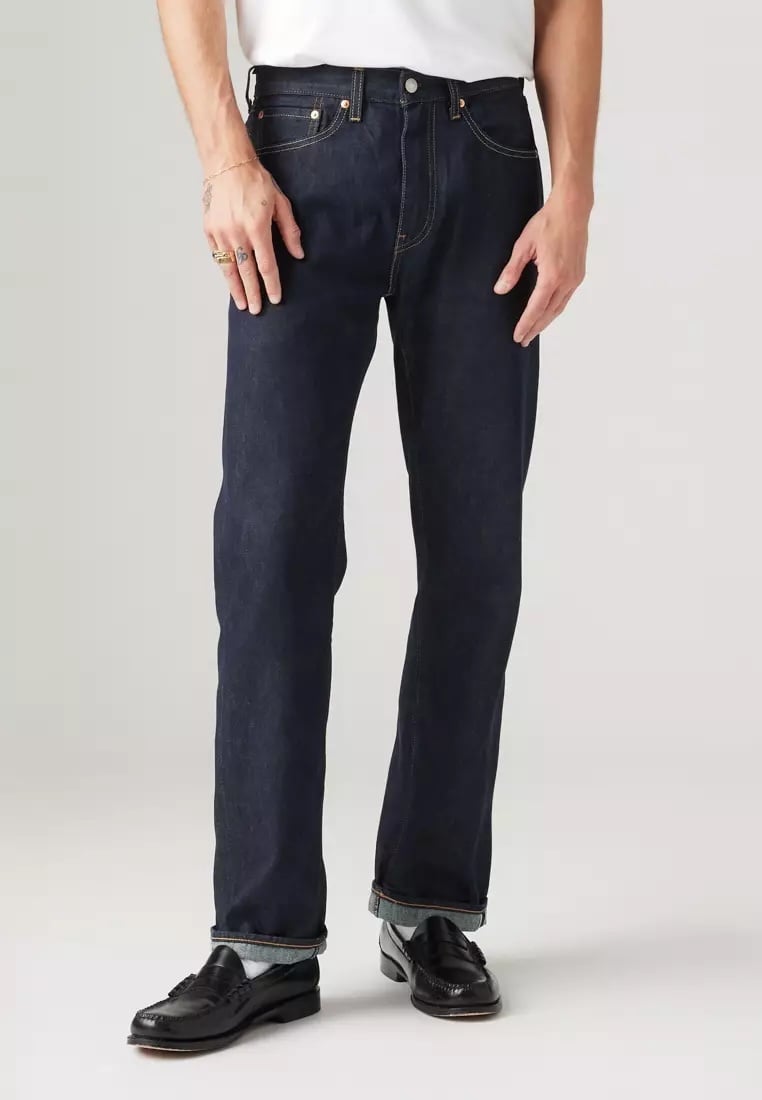 Levi's - Quần jeans dài nam Men's 505™ Regular Selvedge Jeans